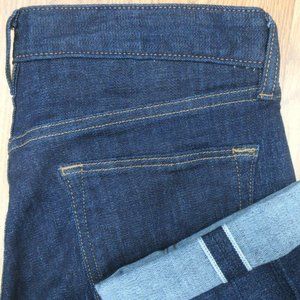 34x30 BANANA REPUBLIC SELVEDGE SLIM FIT JEANS COTTON/POLY/SPANDEX DENIM Sz 34W